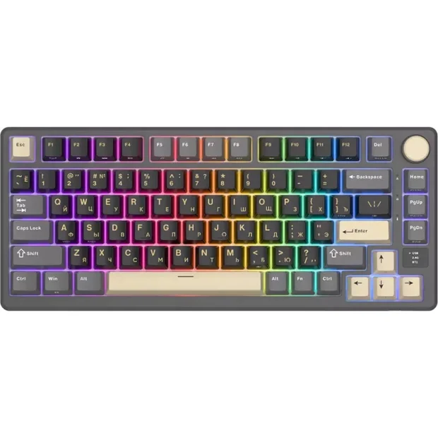 Клавиатура Royal Kludge RK-M75 RGB Phantom (RK Silver)